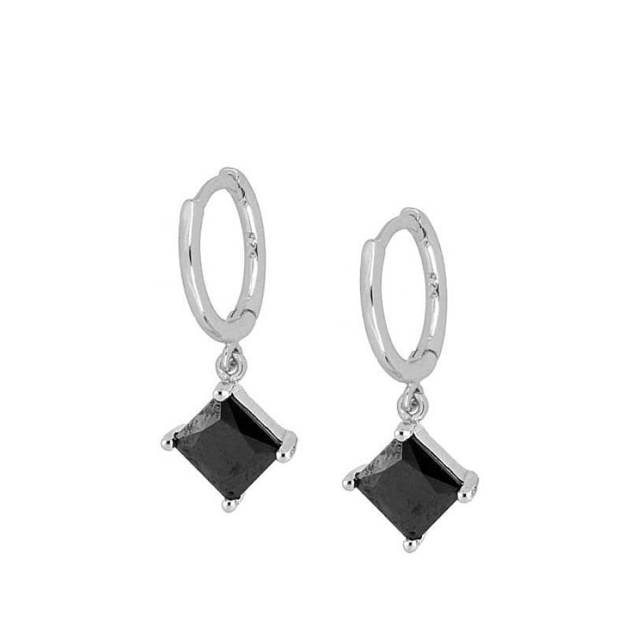 Joyas Plata Joyeria Luis Luna | Aros Milano Black Plata