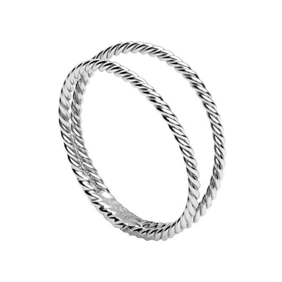 Joyas Plata Joyeria Luis Luna | Anillo Twist Plata