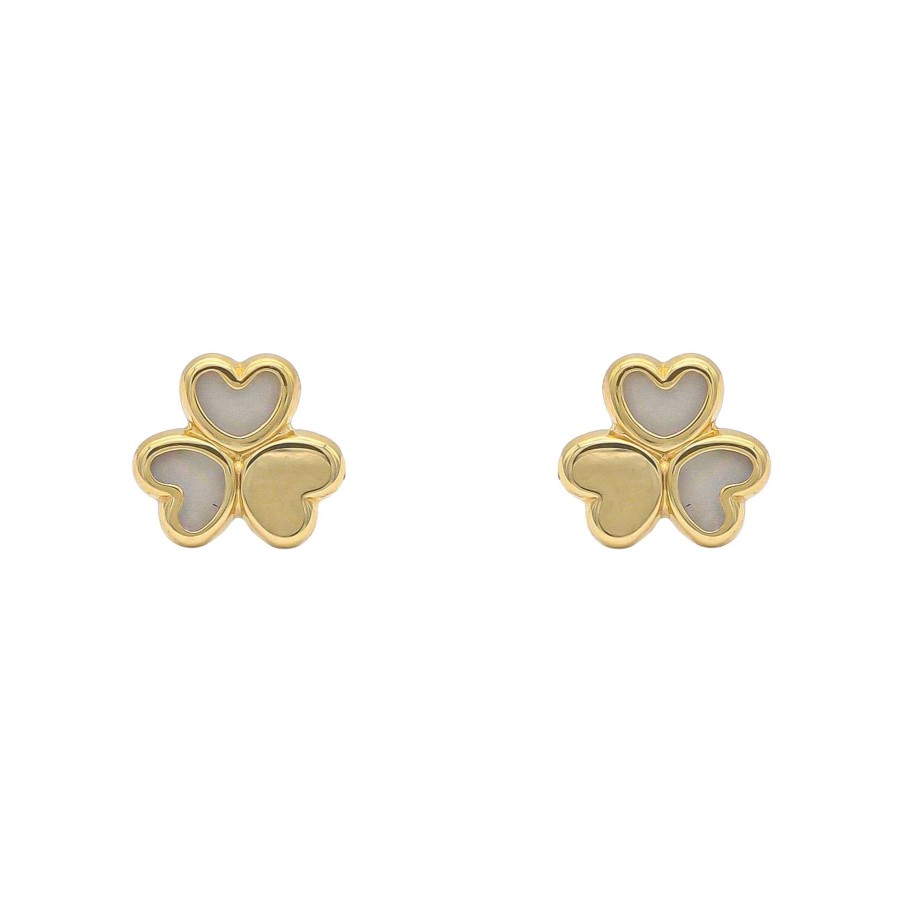 Joyas Oro 18K Joyeria Luis Luna | Pendientes Tr Bol N Car Oro 18K