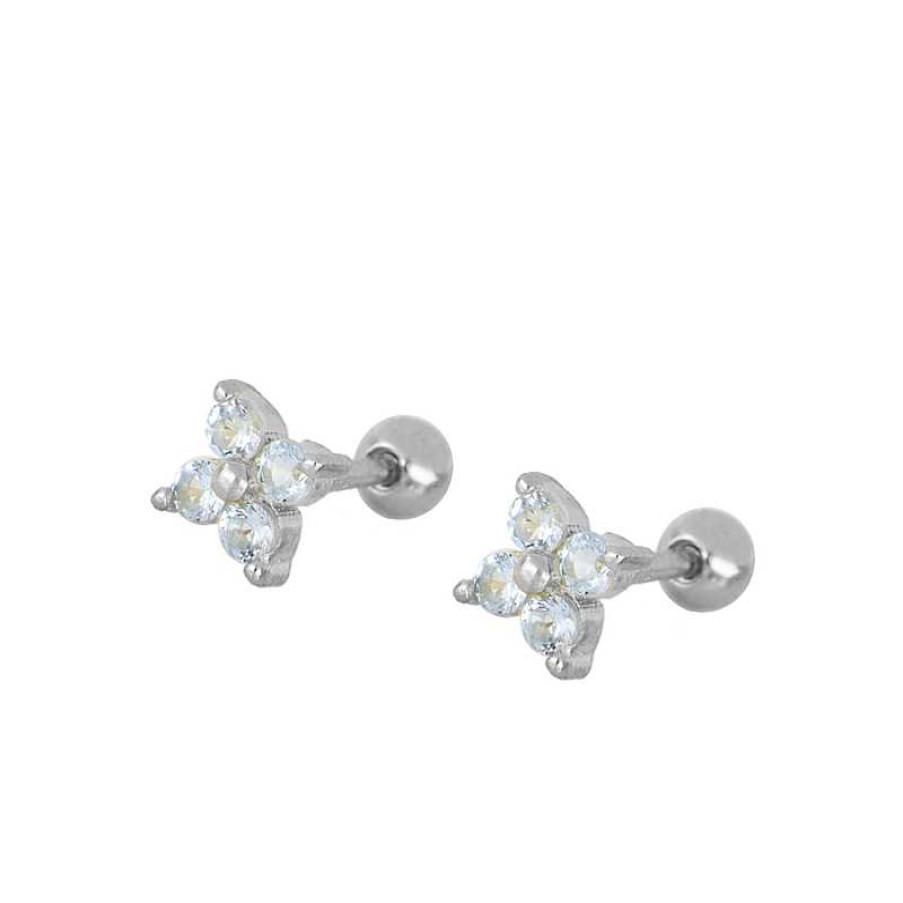 Joyas Plata Joyeria Luis Luna | Piercing Glam Aqua Plata