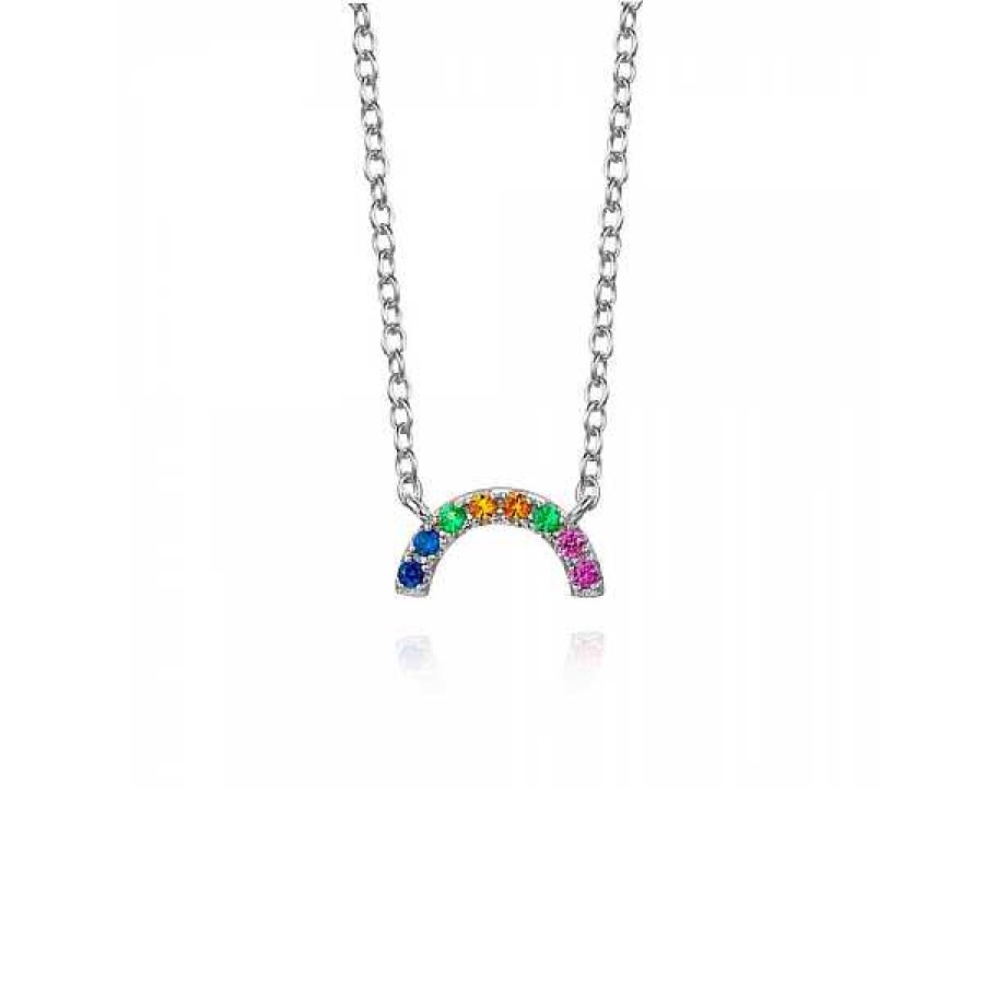 Joyas Plata Joyeria Luis Luna | Collar Little Rainbow Plata