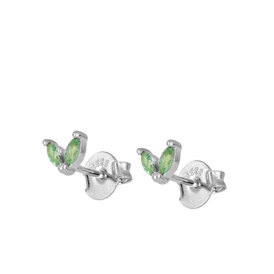 Joyas Plata Joyeria Luis Luna | Pendientes Flea Green Plata