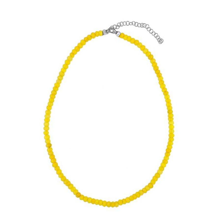 Joyas Plata Joyeria Luis Luna | Collar Cuarzi Amarillo Plata