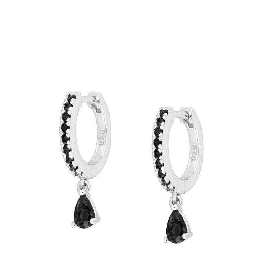 Joyas Plata Joyeria Luis Luna | Aros Berl N Black Plata