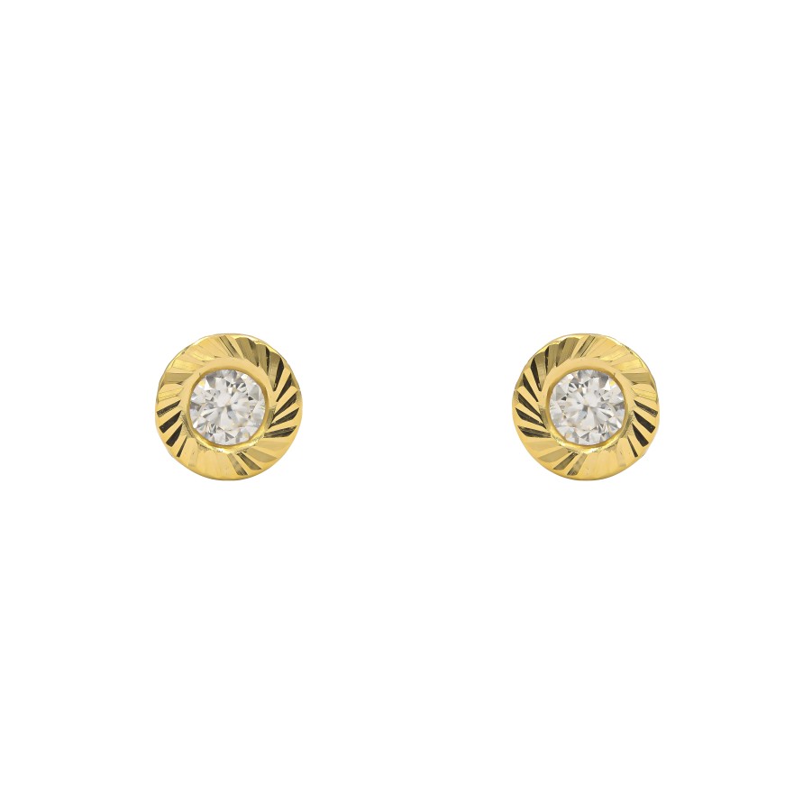 Joyas Oro 18K Joyeria Luis Luna | Pendientes Spiral Oro 18K