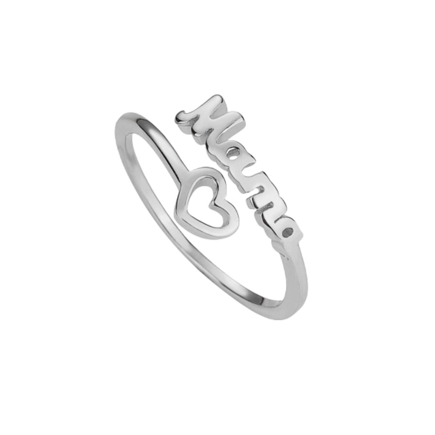 Joyas Plata Joyeria Luis Luna | Anillo Love Mam Plata