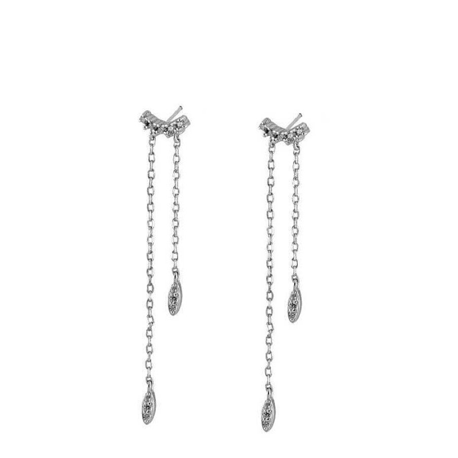 Joyas Plata Joyeria Luis Luna | Pendientes Ciren Chain Plata