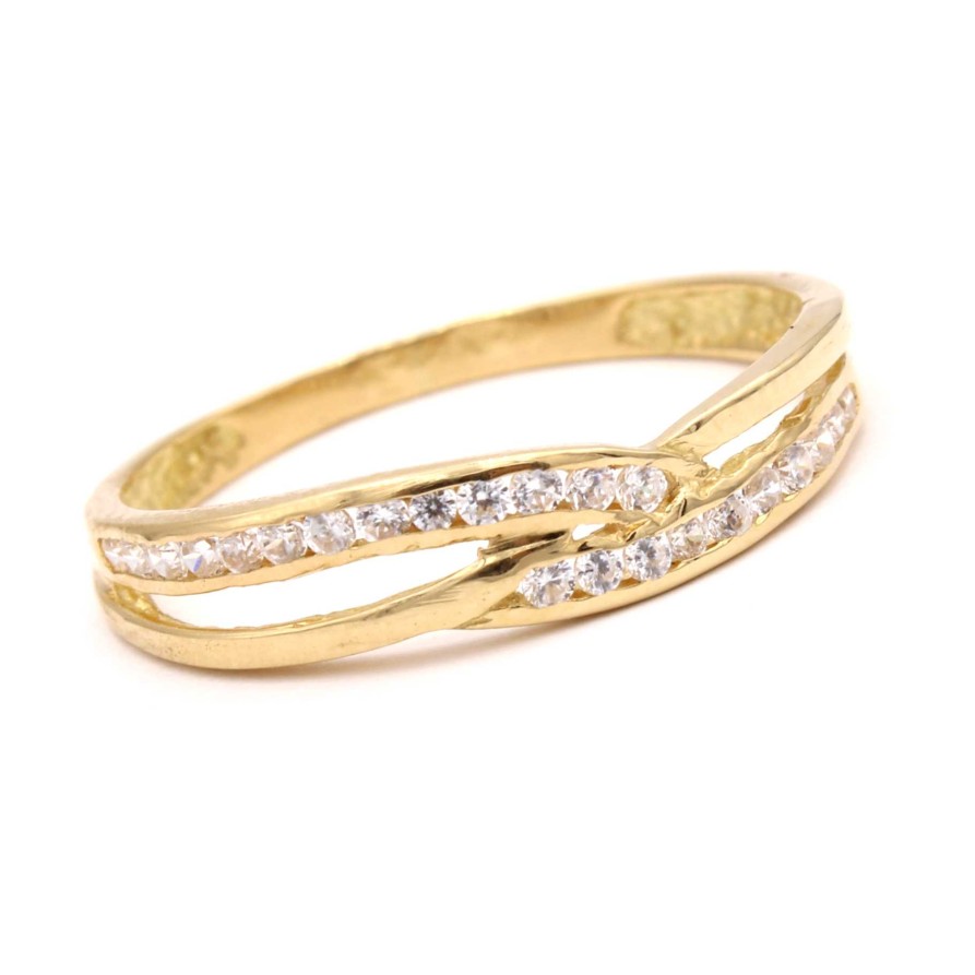 Joyas Oro 18K Joyeria Luis Luna | Anillo Fern Oro 18K