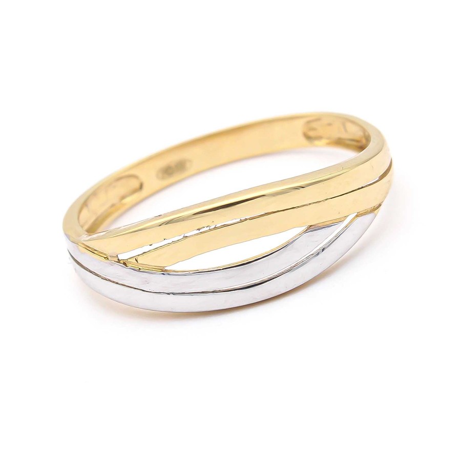 Joyas Oro 18K Joyeria Luis Luna | Anillo Dala Oro Bicolor 18K