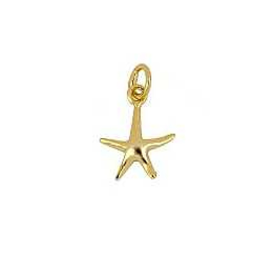 Joyas Plata Joyeria Luis Luna | Charm Sea Star Plata Dorada