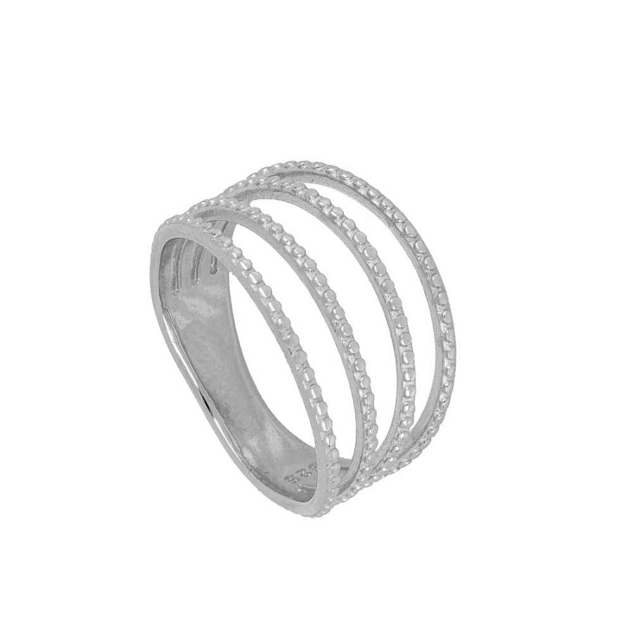 Joyas Plata Joyeria Luis Luna | Anillo Ribet Plata