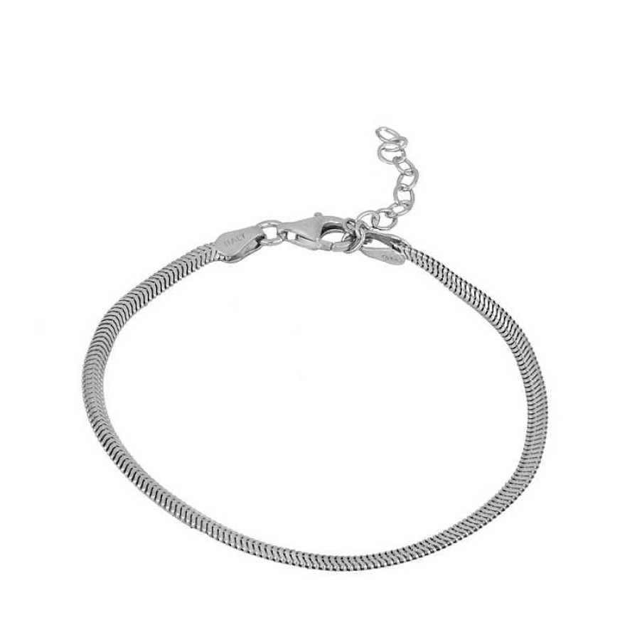 Joyas Plata Joyeria Luis Luna | Pulsera Serpentine Plata