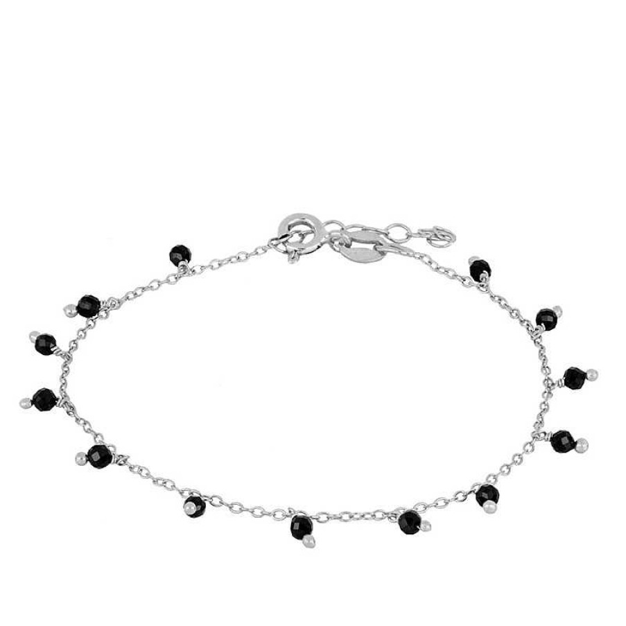 Joyas Plata Joyeria Luis Luna | Pulsera Acra Espinelas Plata