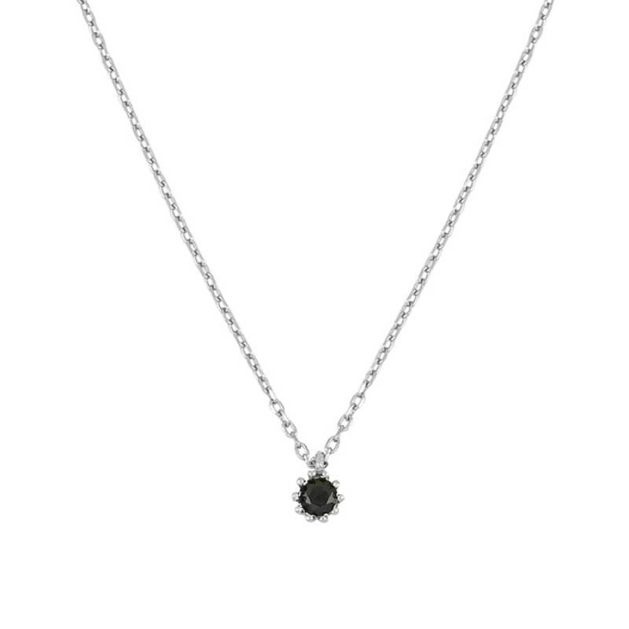 Joyas Plata Joyeria Luis Luna | Collar Tessa Black Plata