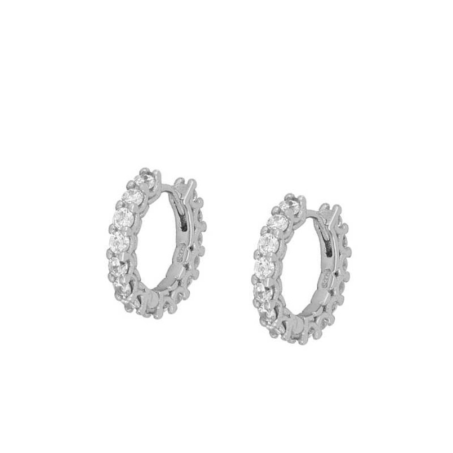 Joyas Plata Joyeria Luis Luna | Aros Doble Acra Plata