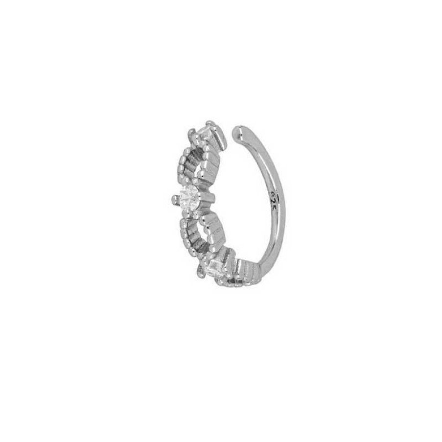 Joyas Plata Joyeria Luis Luna | Ear Cuff Edith Plata