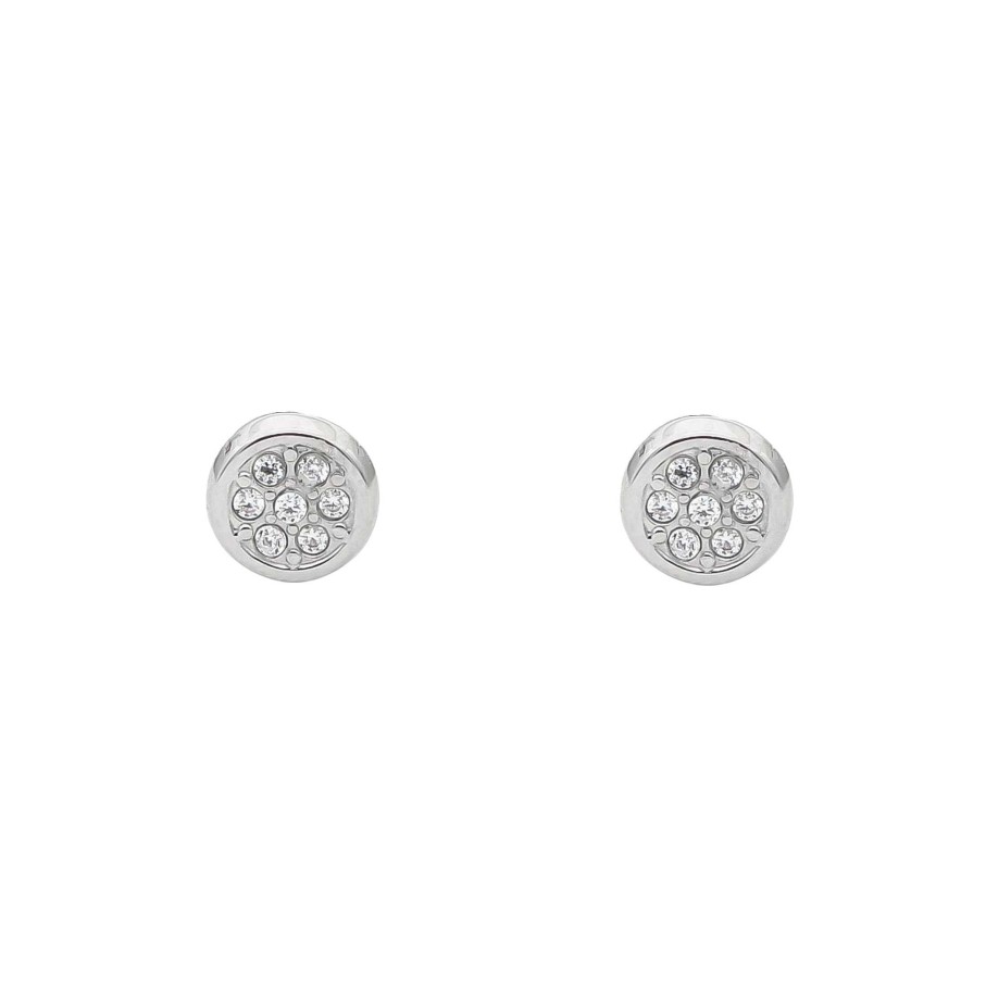 Joyas Oro 18K Joyeria Luis Luna | Pendientes Base Oro Blanco 18K