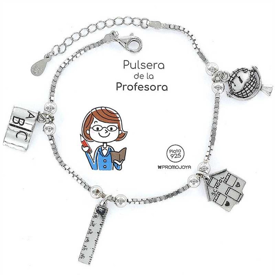 Joyas Plata Joyeria Luis Luna | Pulsera De La Maestra Plata