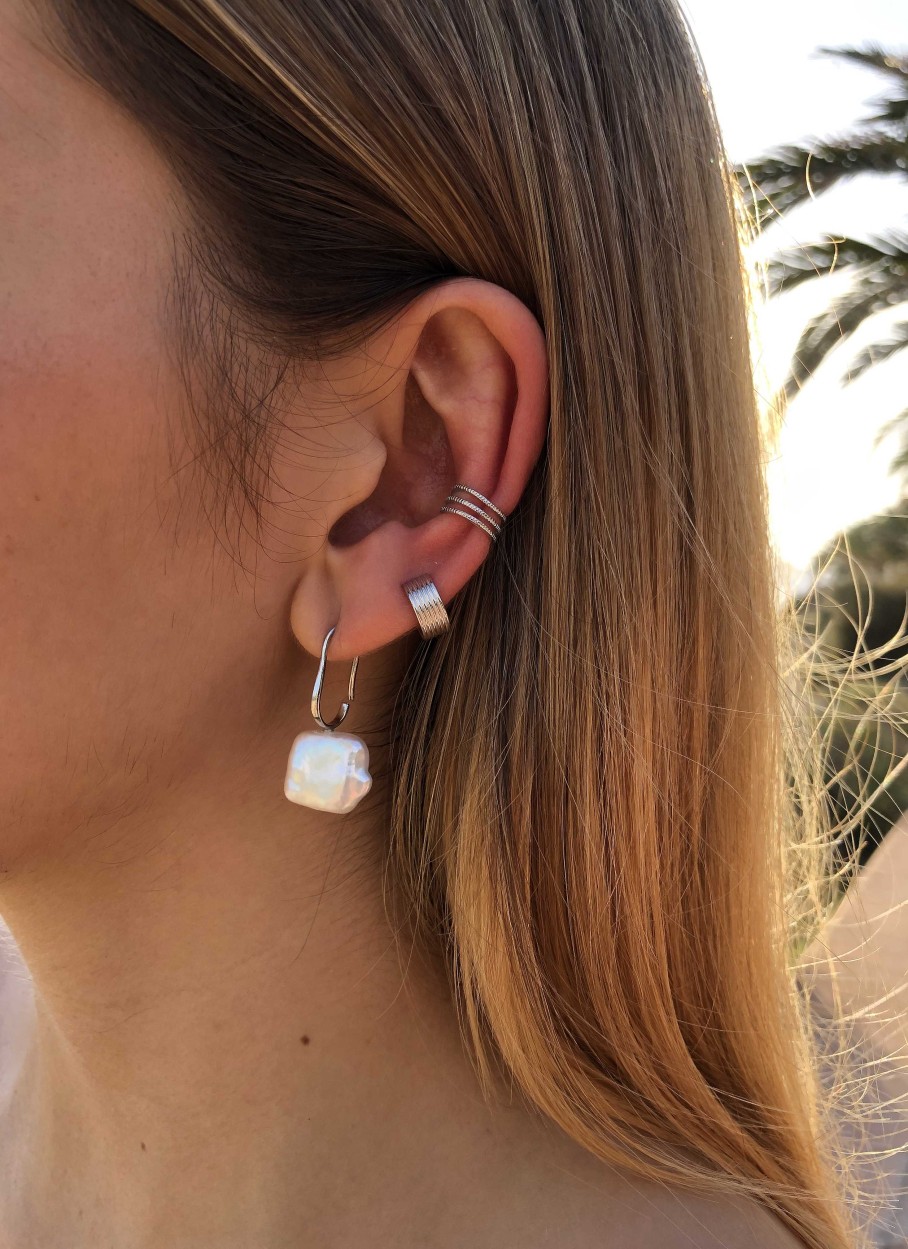 Joyas Plata Joyeria Luis Luna | Ear Cuff Atenas Plata