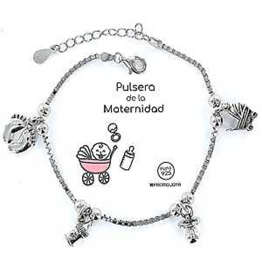 Joyas Plata Joyeria Luis Luna | Pulsera De La Maternidad Plata