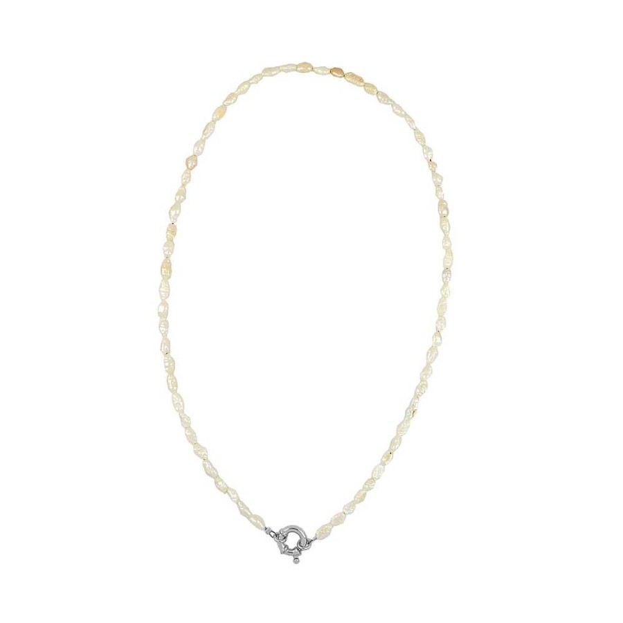 Joyas Plata Joyeria Luis Luna | Collar Anisa Keshy Plata