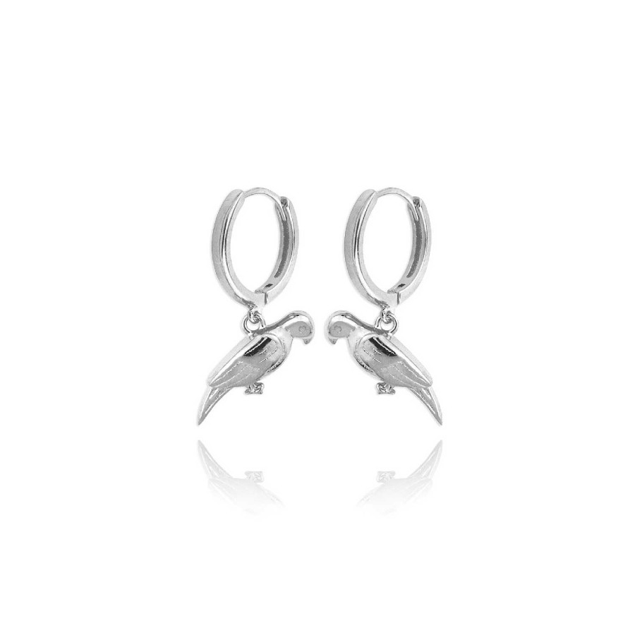 Joyas Plata Joyeria Luis Luna | Aros Bird Plata