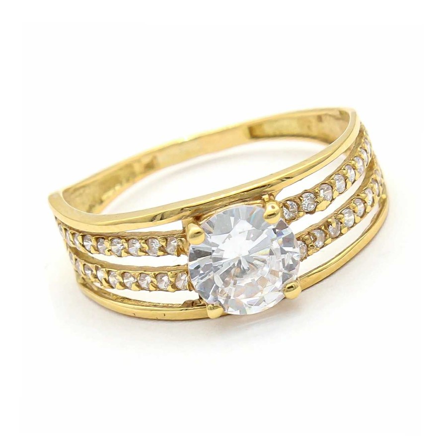 Joyas Oro 18K Joyeria Luis Luna | Anillo Dalia Oro 18K