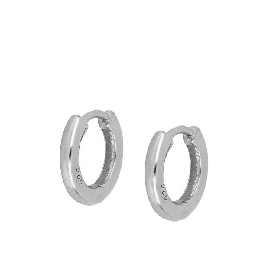 Joyas Plata Joyeria Luis Luna | Aros Laik 10Mm Plata