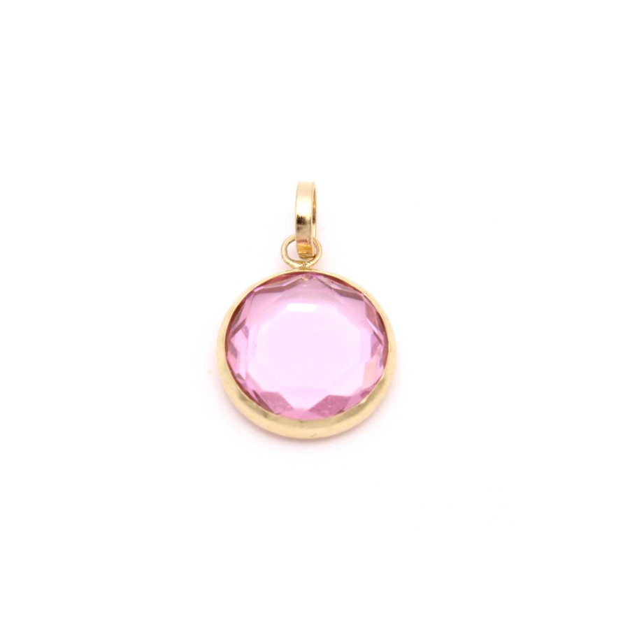 Joyas Oro 18K Joyeria Luis Luna | Colgante Amalia Pink Oro 18K