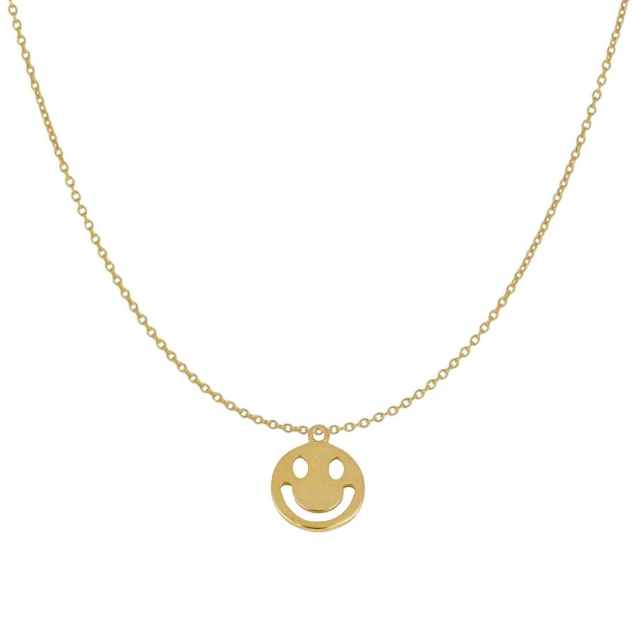 Joyas Plata Joyeria Luis Luna | Collar Smile Plata Dorada