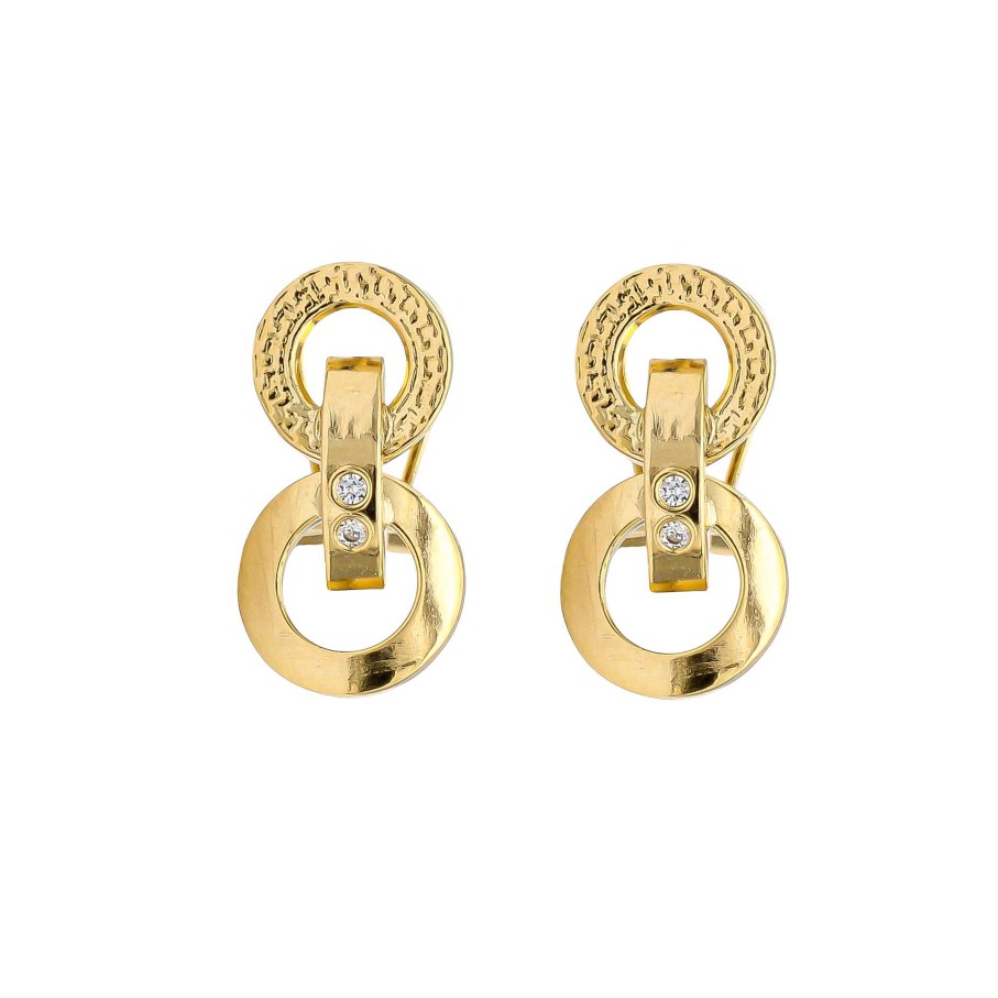 Joyas Oro 18K Joyeria Luis Luna | Pendientes Gretta Oro 18K