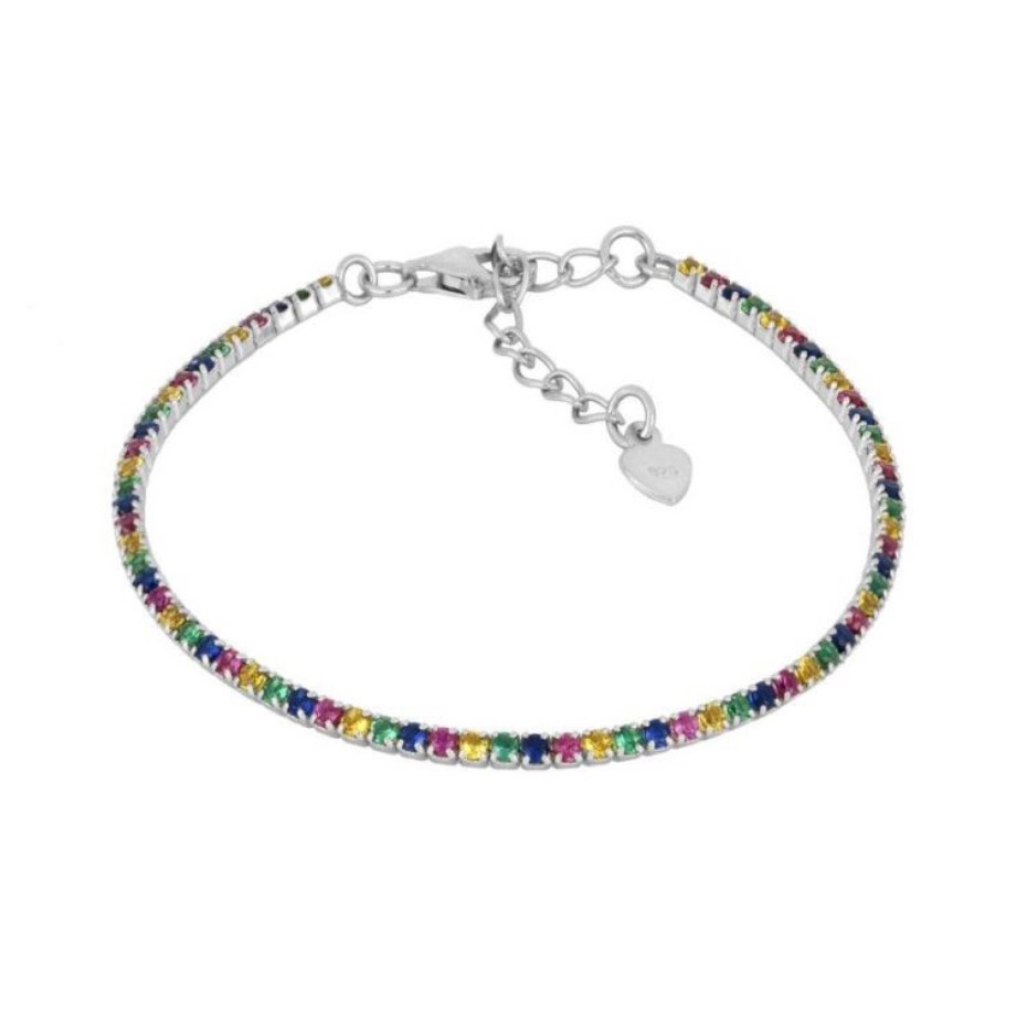 Joyas Plata Joyeria Luis Luna | Pulsera Dune Colors Plata