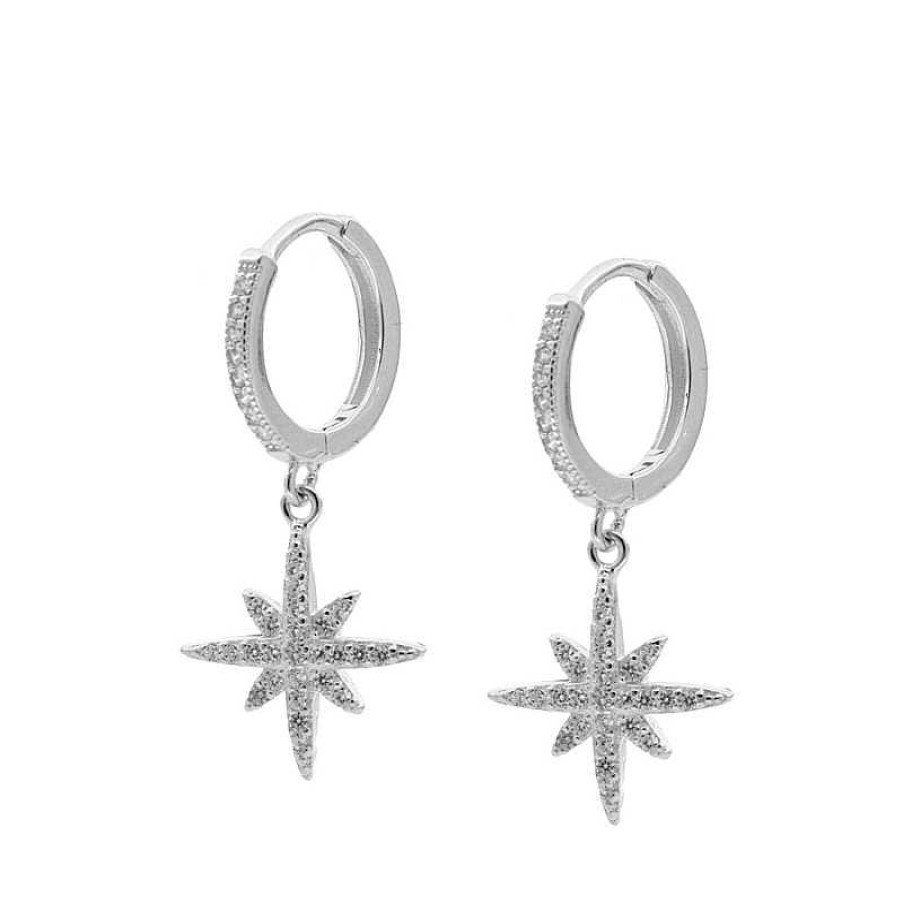 Joyas Plata Joyeria Luis Luna | Aros Snow Plata