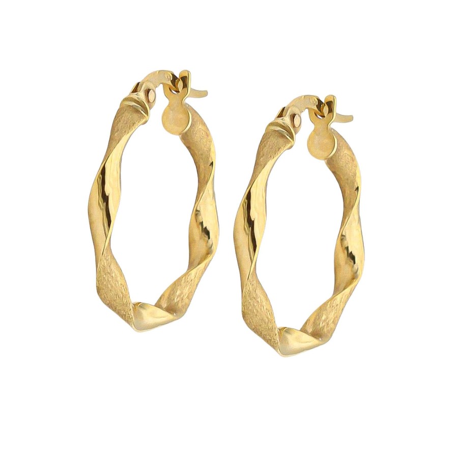 Joyas Oro 18K Joyeria Luis Luna | Aros Maya Oro 18K