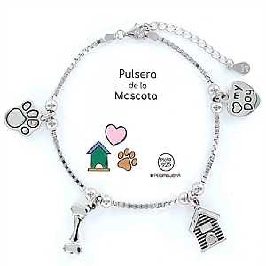 Joyas Plata Joyeria Luis Luna | Pulsera De La Mascota Plata