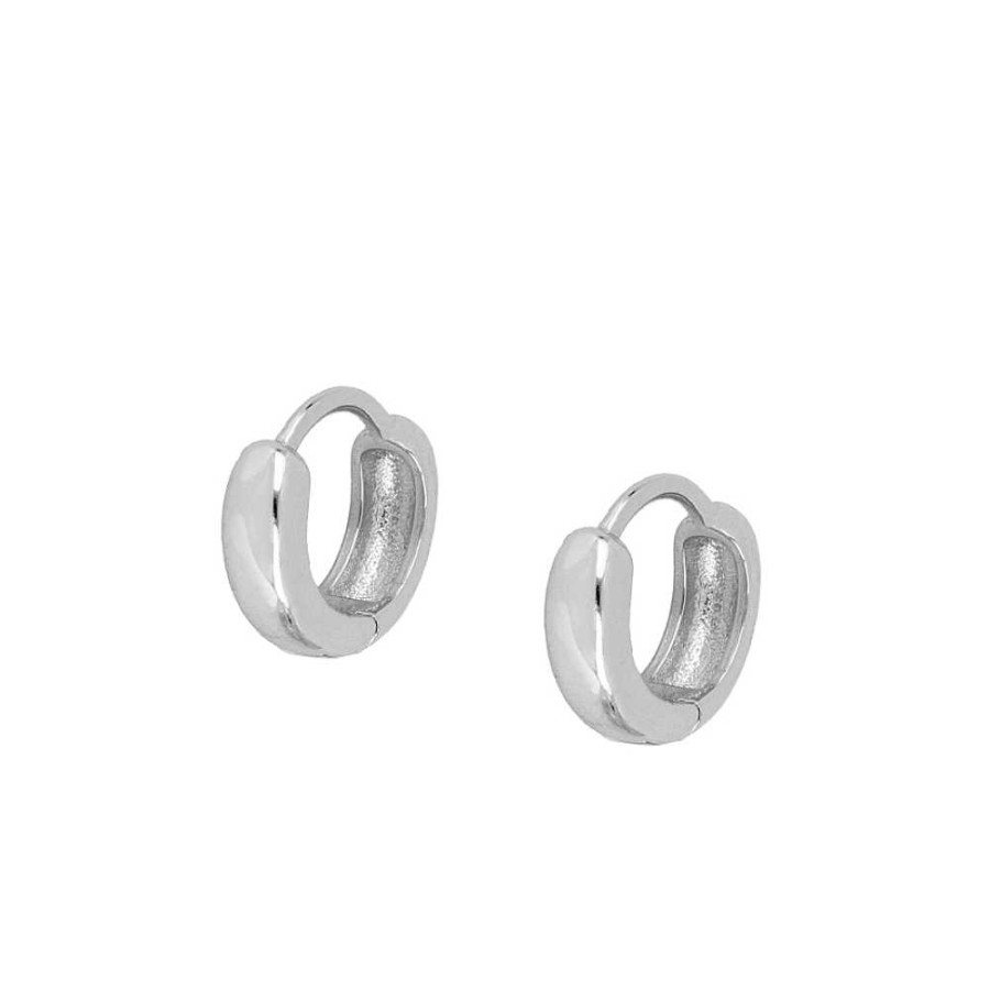 Joyas Plata Joyeria Luis Luna | Aros Grosse 11Mm Plata