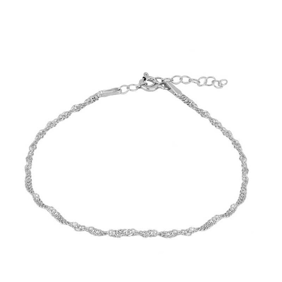 Joyas Plata Joyeria Luis Luna | Pulsera Singapur Plata