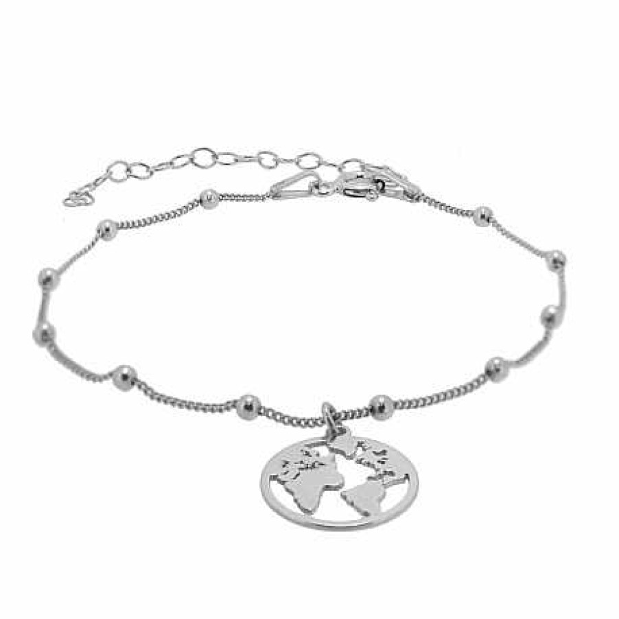 Joyas Plata Joyeria Luis Luna | Pulsera Mundo Bolas Plata