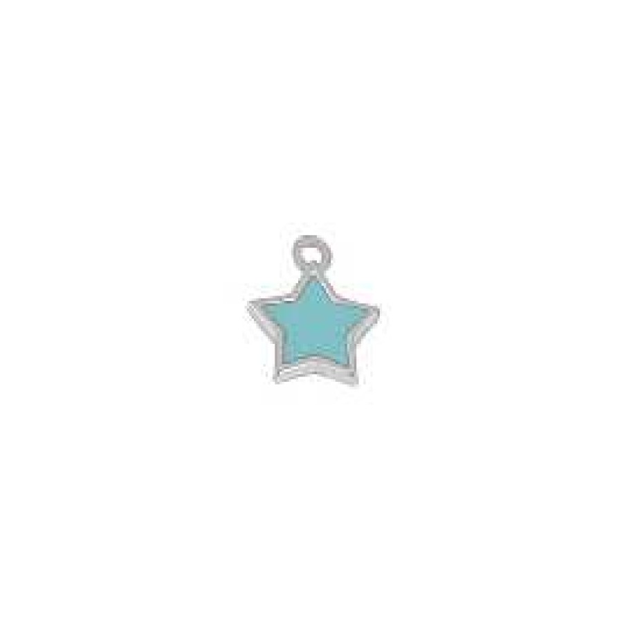 Joyas Plata Joyeria Luis Luna | Charm Star Turquesa Plata