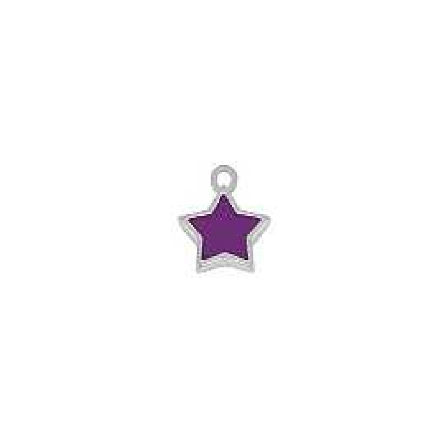 Joyas Plata Joyeria Luis Luna | Charm Star Lila Plata