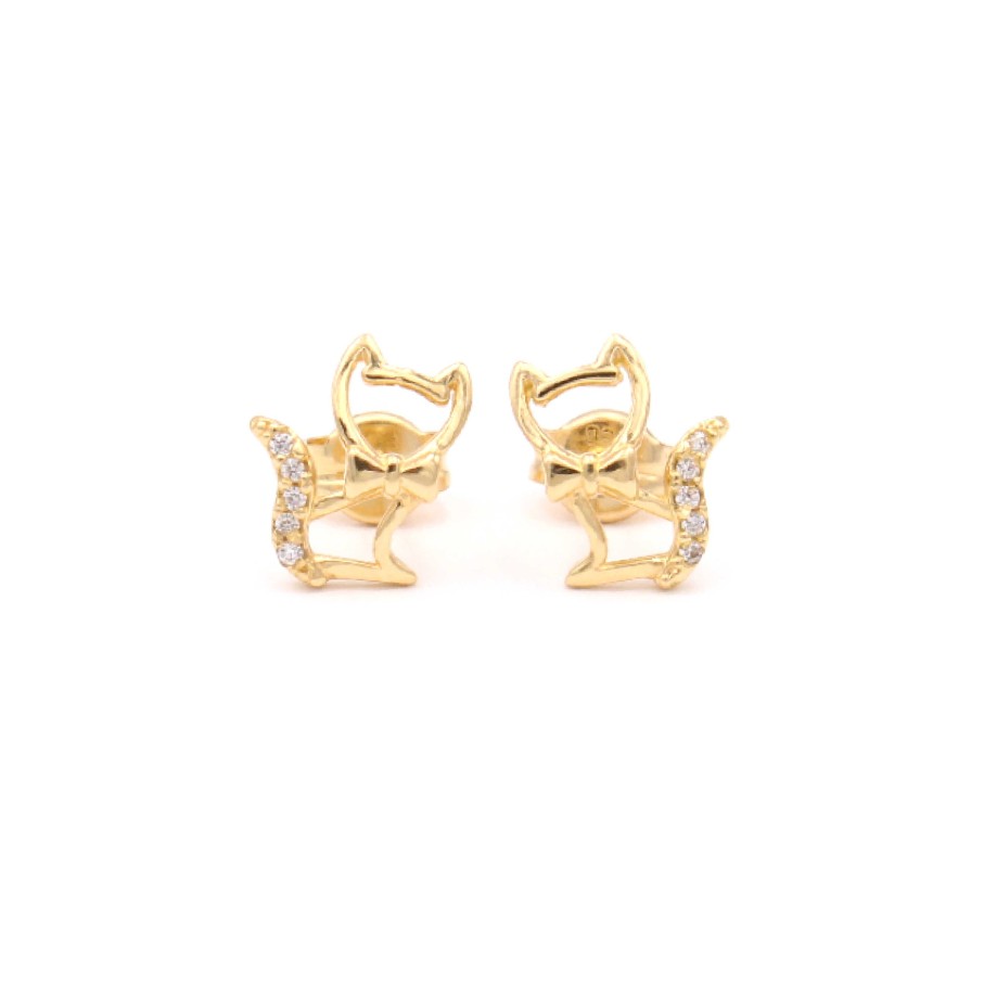 Joyas Oro 18K Joyeria Luis Luna | Pendientes Kat Oro 18K