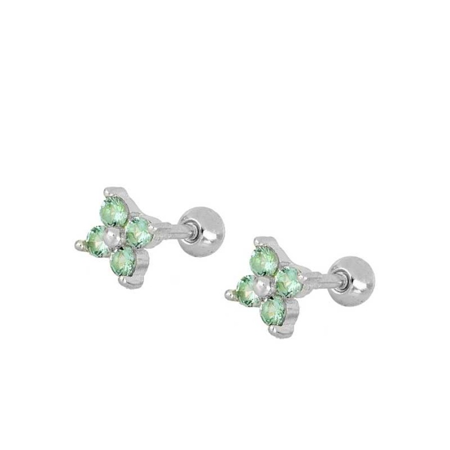 Joyas Plata Joyeria Luis Luna | Piercing Glam Green Plata