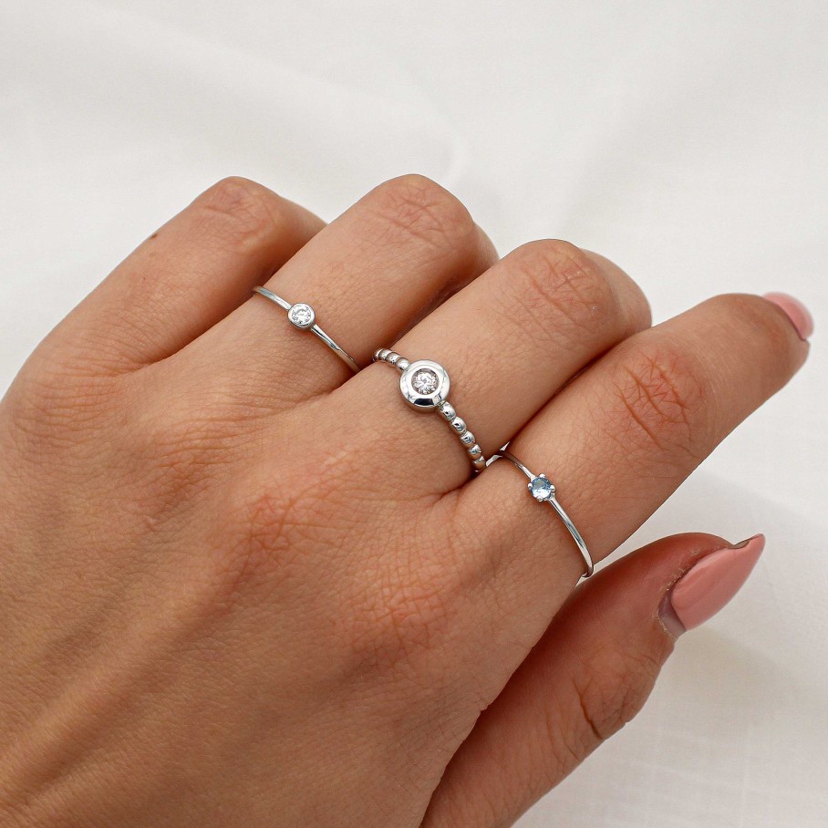 Boda Joyeria Luis Luna | Anillo Kai Oro Blanco 18K