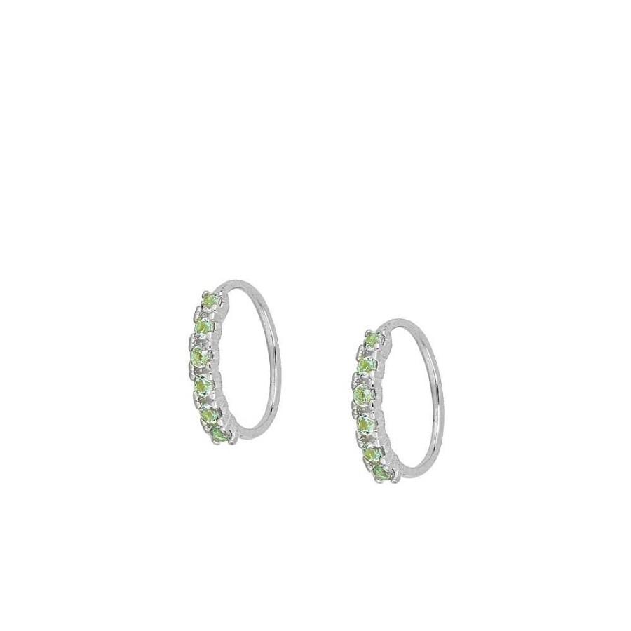 Joyas Plata Joyeria Luis Luna | Piercing Lenis Green Plata