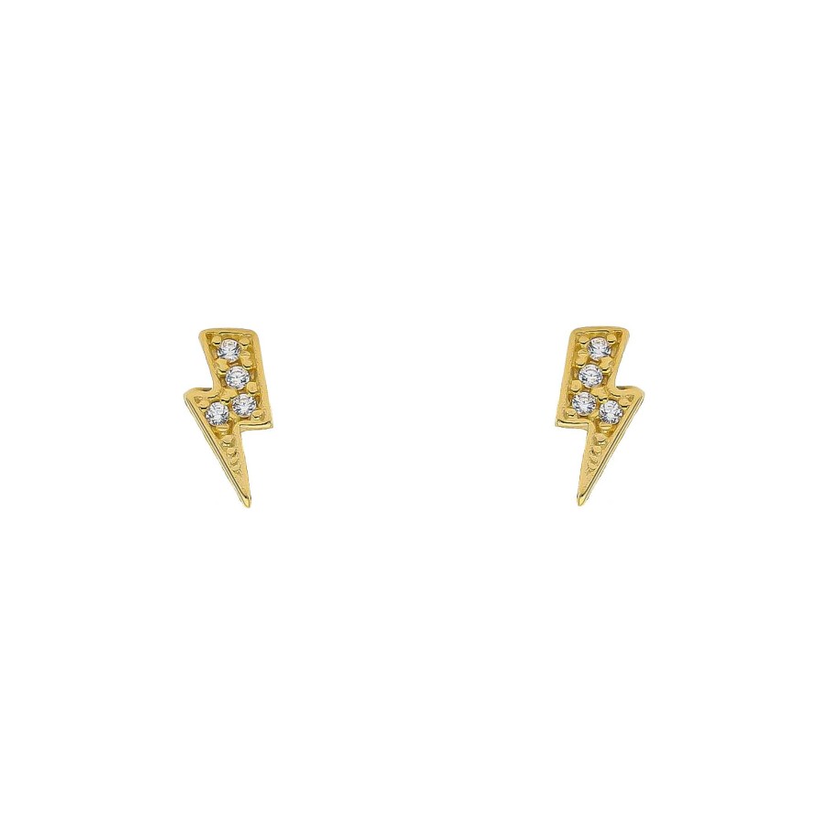 Joyas Oro 18K Joyeria Luis Luna | Pendientes Torm Oro 18K