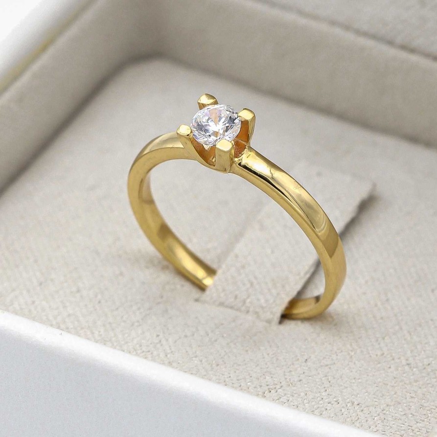 Boda Joyeria Luis Luna | Anillo Donna Diamante Oro 18K