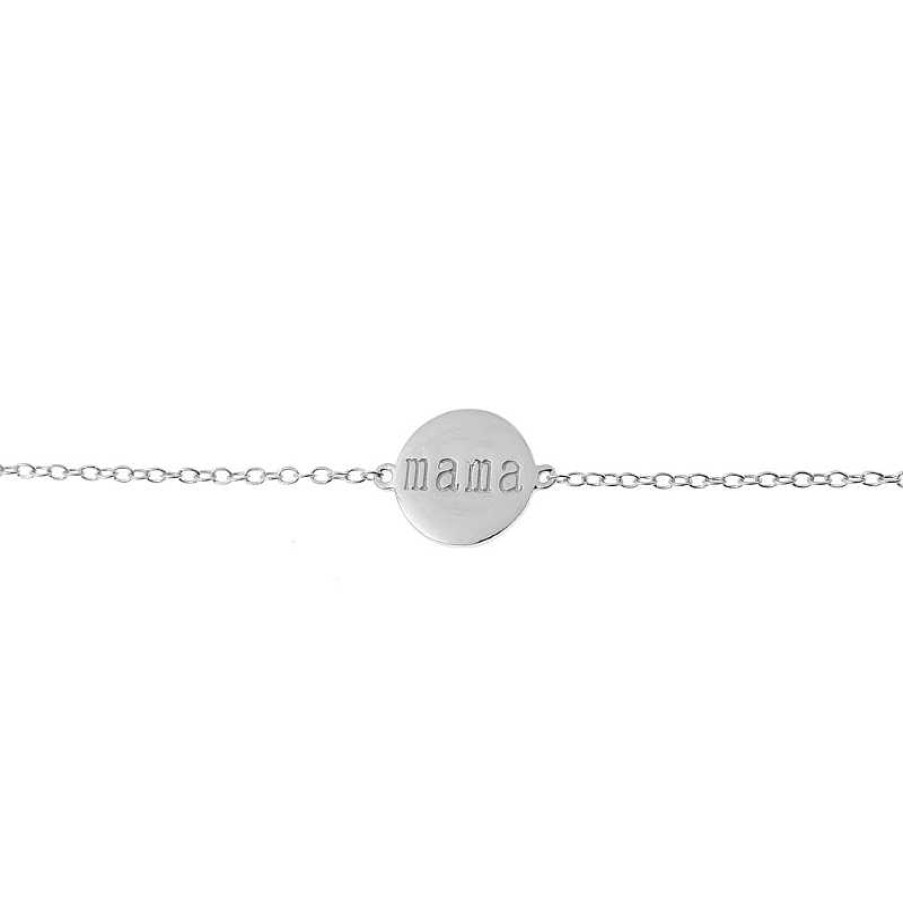 Joyas Plata Joyeria Luis Luna | Pulsera Mam Medal Plata